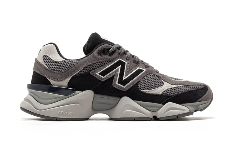 New Balance 9060 Surfaces in Monochromatic "Black/Grey"