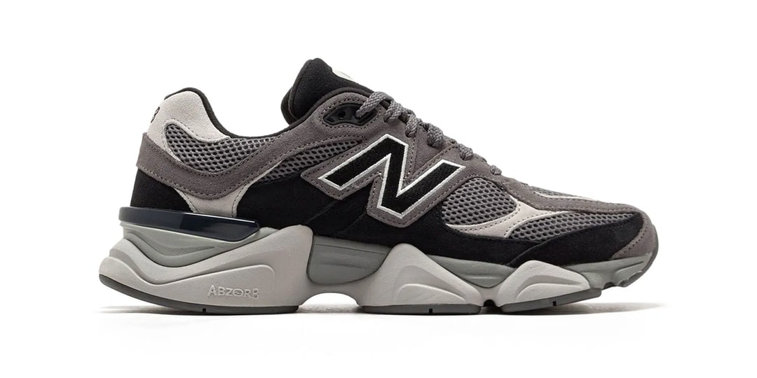 New Balance 9060 Surfaces in Monochromatic "Black/Grey"