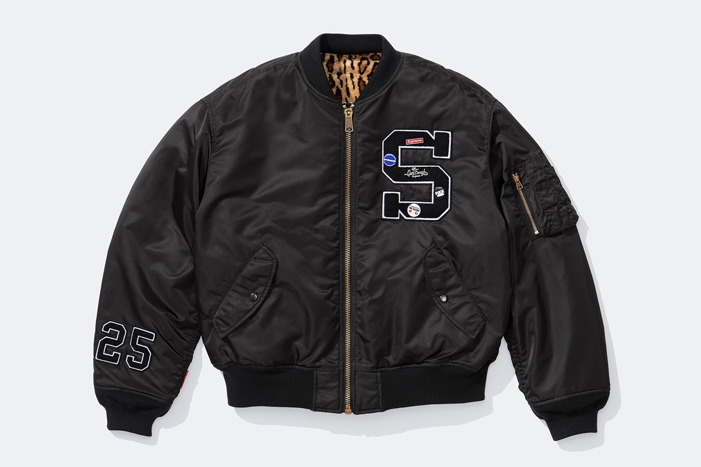 Supreme x GOODENOUGH Spring 2025 Collaboration collection release info japanese brand hiroshi fujiwara nike air force 1 low 90s hip hop influence bmx harajuku new york duraplush cobranded ma-1 jacket tshirt sk8thing