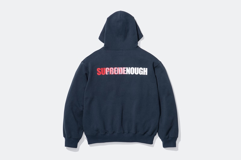 Supreme x GOODENOUGH Spring 2025 Collaboration collection release info japanese brand hiroshi fujiwara nike air force 1 low 90s hip hop influence bmx harajuku new york duraplush cobranded ma-1 jacket tshirt sk8thing