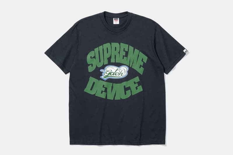 Supreme x GOODENOUGH Spring 2025 Collaboration collection release info japanese brand hiroshi fujiwara nike air force 1 low 90s hip hop influence bmx harajuku new york duraplush cobranded ma-1 jacket tshirt sk8thing