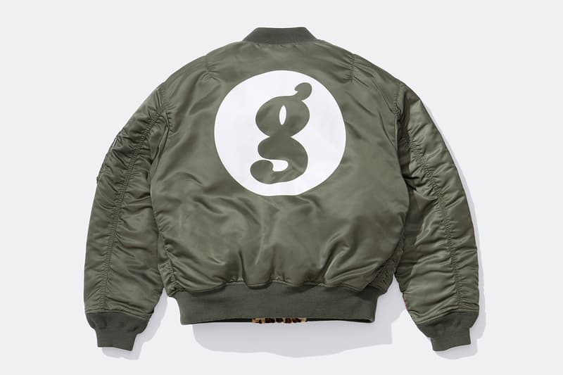 Supreme x GOODENOUGH Spring 2025 Collaboration collection release info japanese brand hiroshi fujiwara nike air force 1 low 90s hip hop influence bmx harajuku new york duraplush cobranded ma-1 jacket tshirt sk8thing