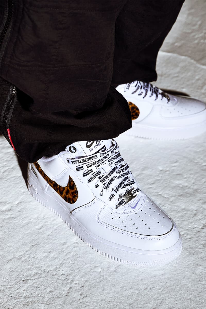 Supreme x GOODENOUGH Spring 2025 Collaboration collection release info japanese brand hiroshi fujiwara nike air force 1 low 90s hip hop influence bmx harajuku new york duraplush cobranded ma-1 jacket tshirt sk8thing