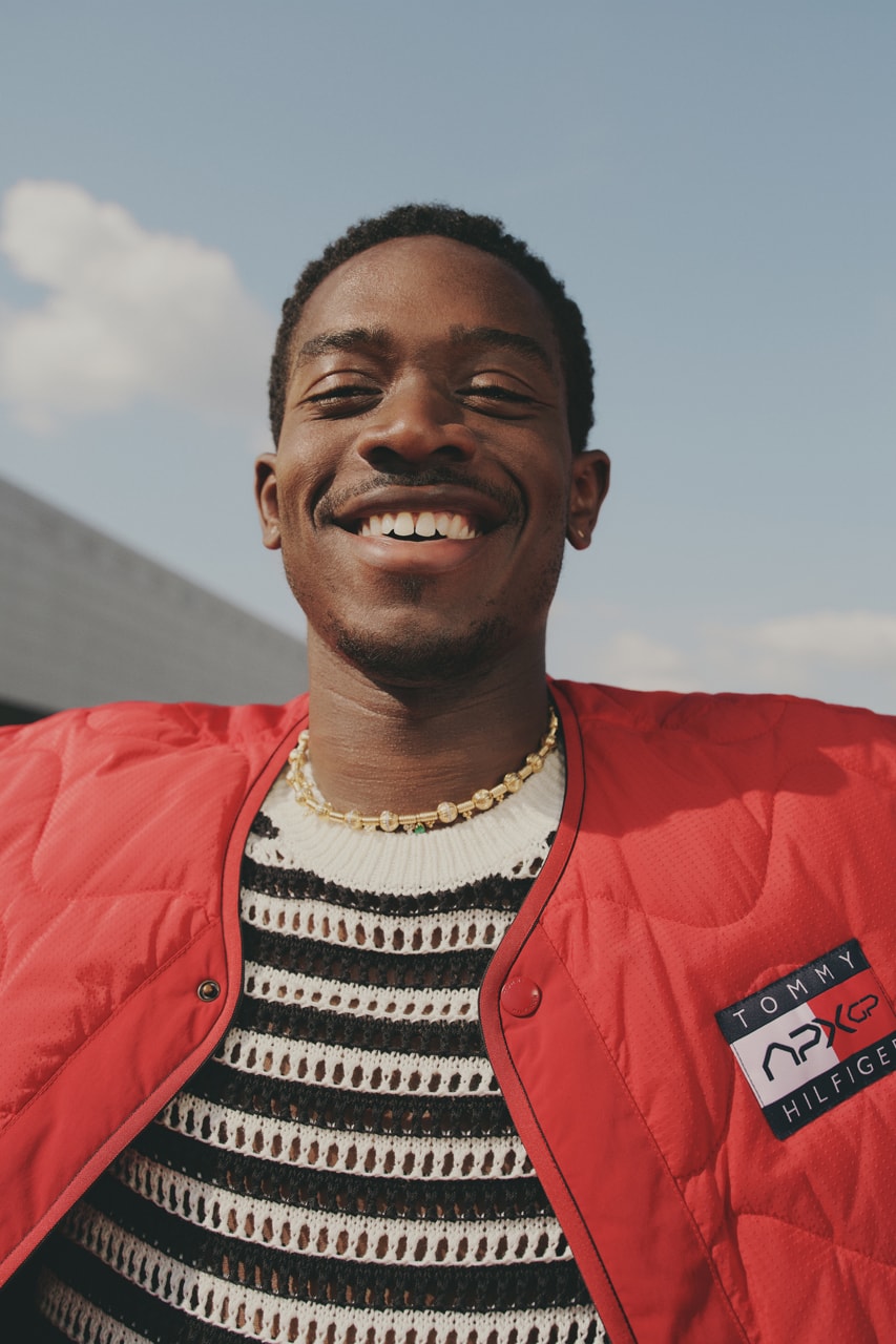 Damson Idris Tommy Hilfiger F1 The Movie Interview