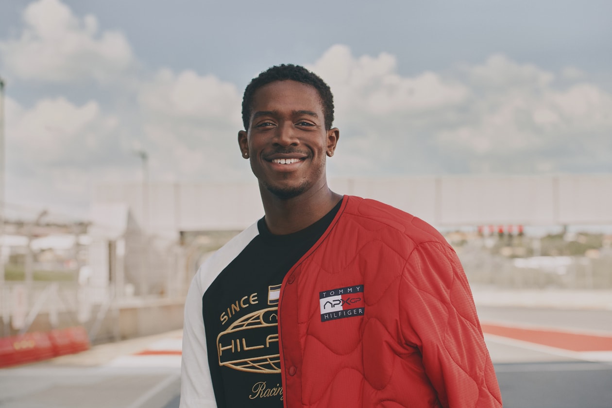 Damson Idris Tommy Hilfiger F1 The Movie Interview