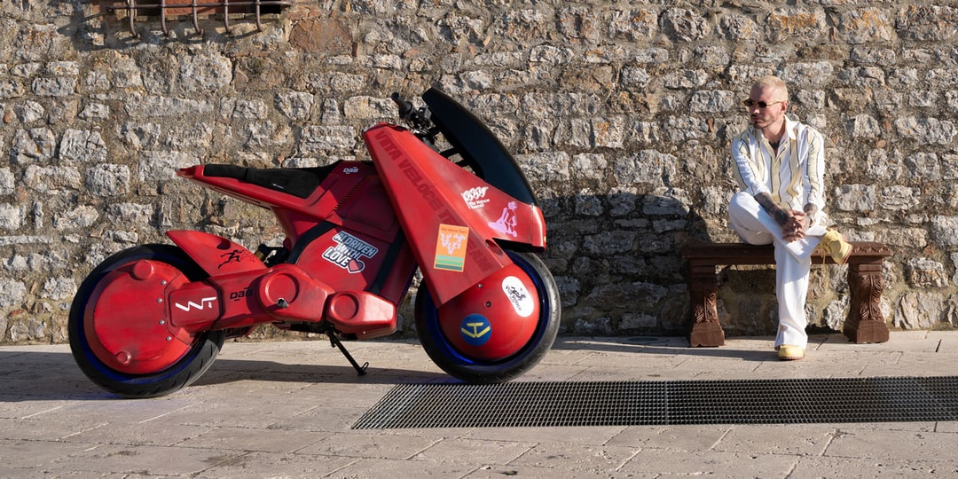 J Balvin's First Electric Motorcycle Is Part Sculpture, Part Anime