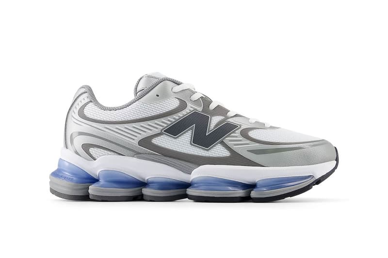 Official Look at the New Balance ABZORB 2000 "Grey/Blue" White/Grey-Blue SBS cushioning