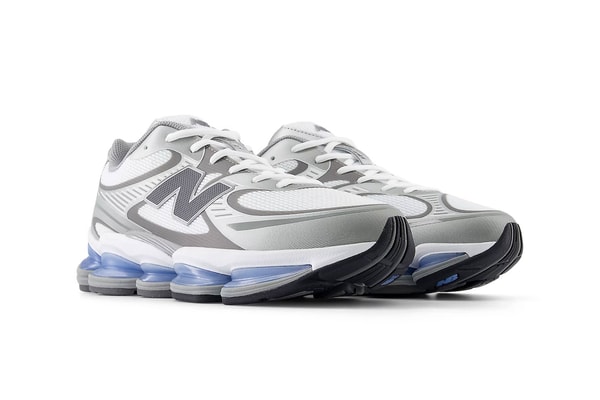 Official Look at the New Balance ABZORB 2000 "Grey/Blue" White/Grey-Blue SBS cushioning