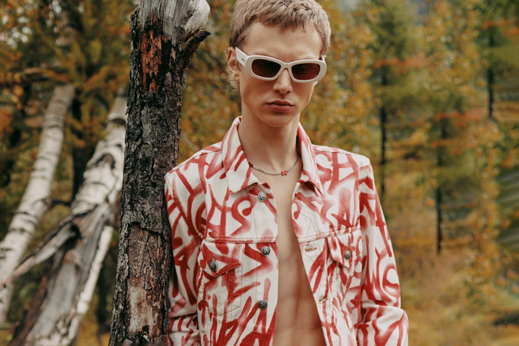 palm angels spring summer 2025 collection prints palm tree logo tracksuits PA4 Fluo runner venice sneaker trunks swimming coord tie dye shorts bomber jacket sequin