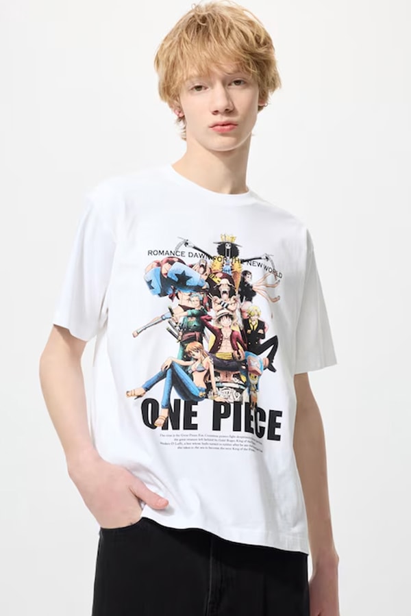 Uniqlo Drops Another 'One Piece' Collection via UT Archive anime previously sold t-shirts and UT products luffy ace vivi