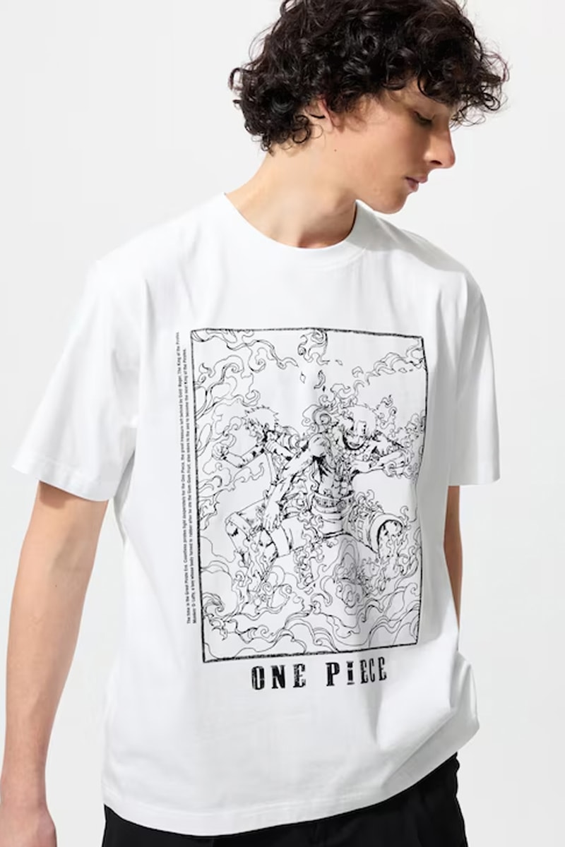 Uniqlo Drops Another 'One Piece' Collection via UT Archive anime previously sold t-shirts and UT products luffy ace vivi