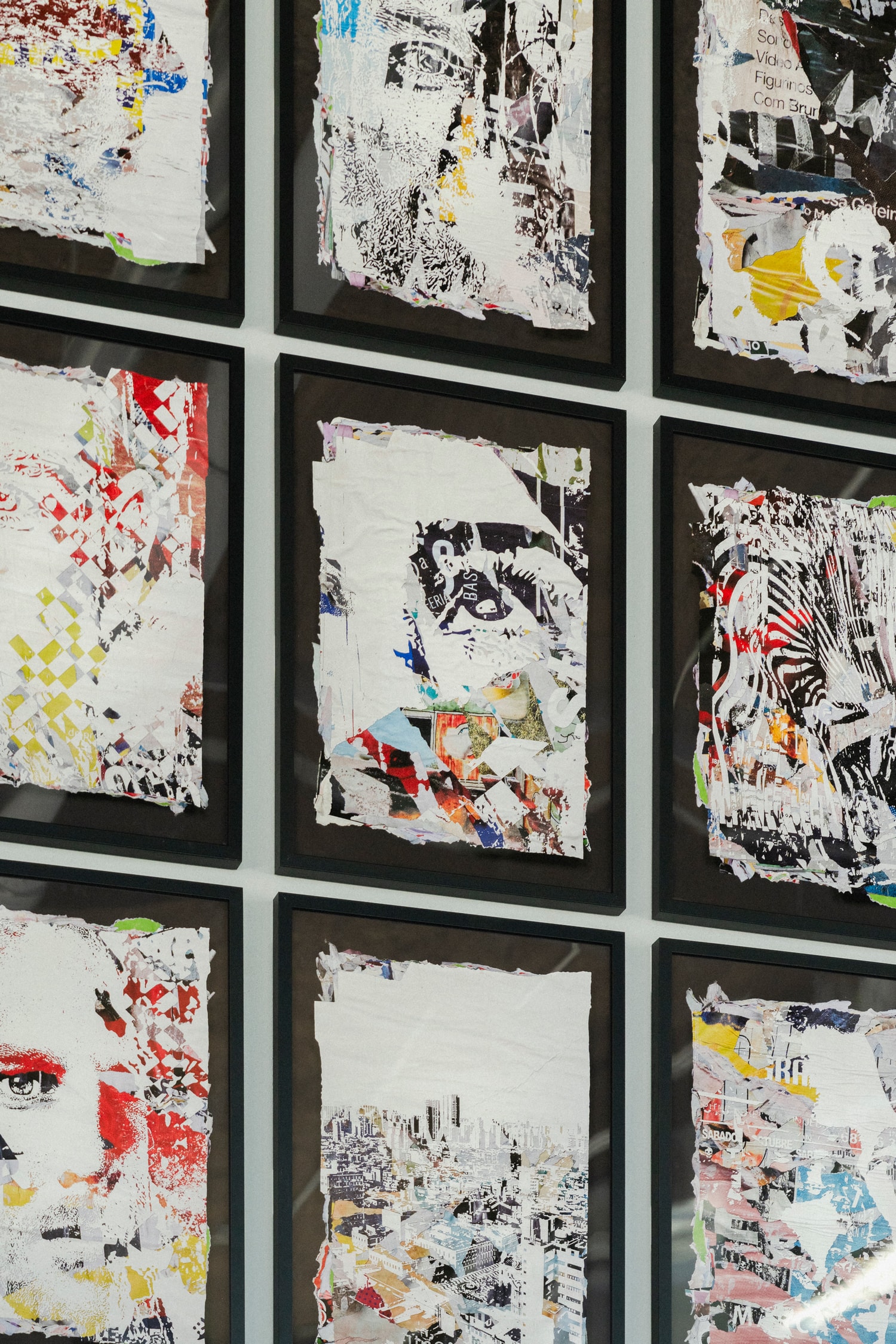 Vhils Threshold Exhibition ETERNO Gallery Lisbon art artworks