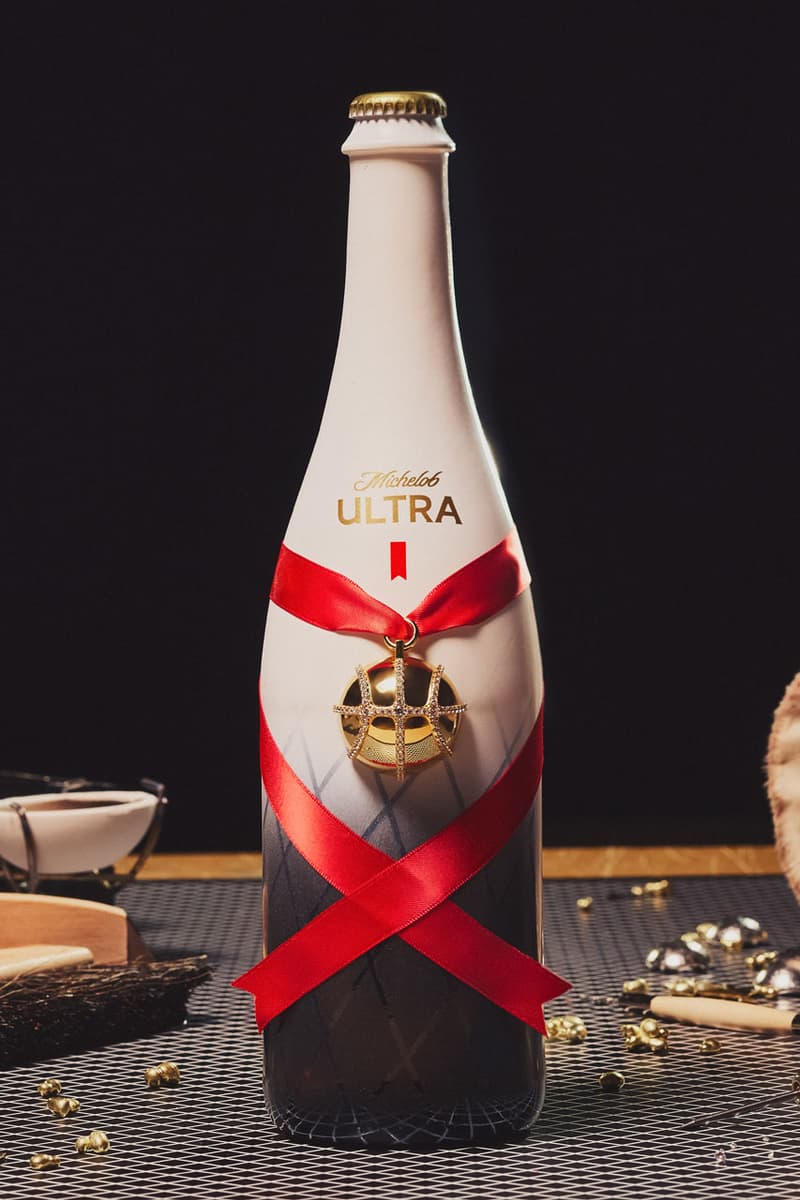 Victor Solomon Teams With Michelob Ultra on NBA Championship Bottles collab release info beer knicks release info lakers 