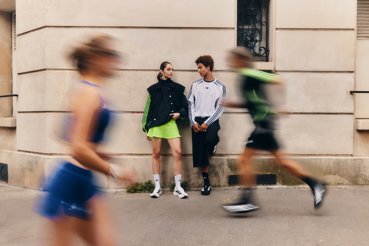 zalando adidas adizero evo sl running campaign movement city lookbook athleisurewear creative editorial fall winter 25 event Berlin