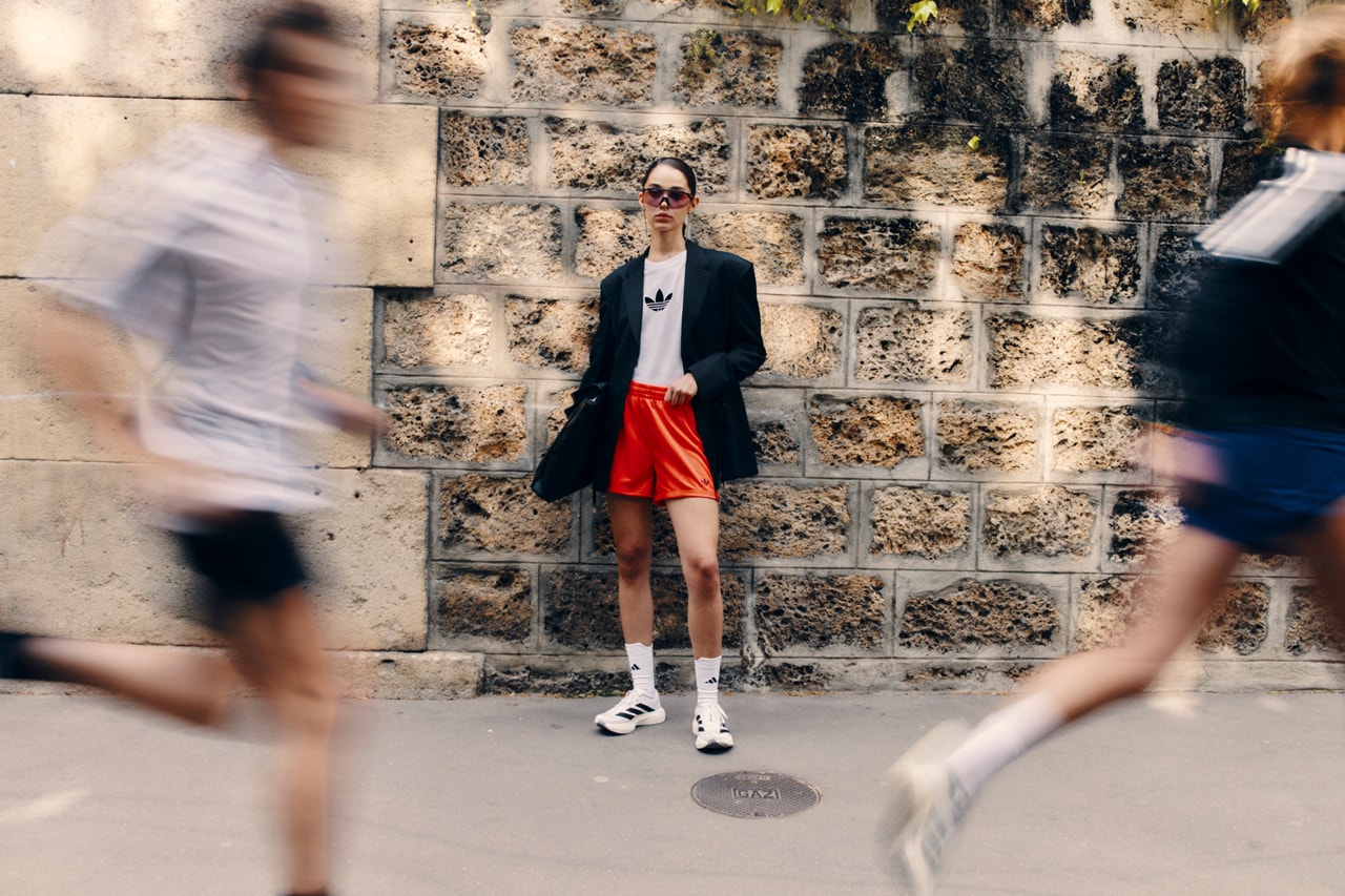 zalando adidas adizero evo sl running campaign movement city lookbook athleisurewear creative editorial fall winter 25 event Berlin