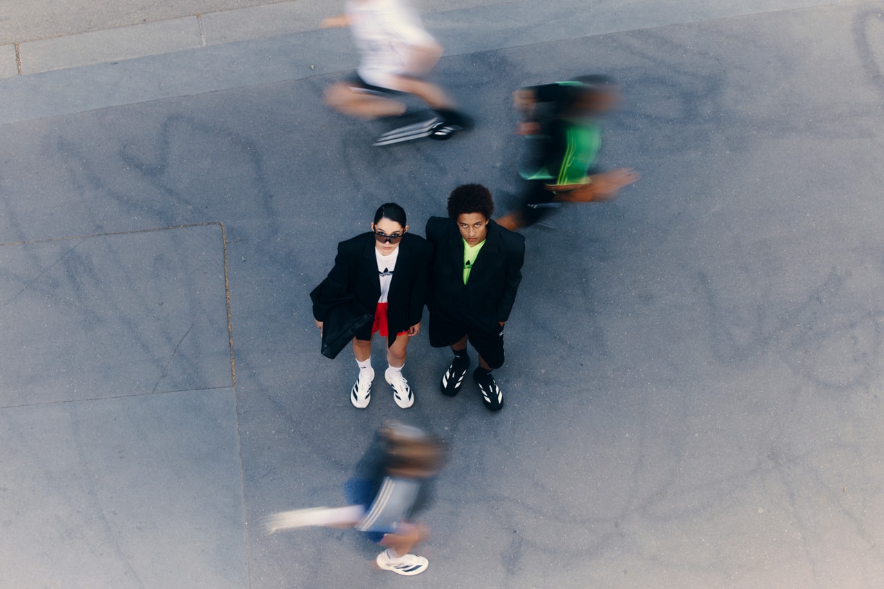 zalando adidas adizero evo sl running campaign movement city lookbook athleisurewear creative editorial fall winter 25 event Berlin