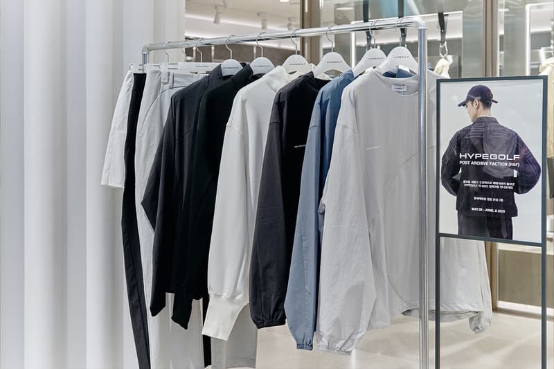 Hypegolf post archive faction paf spring summer ss 2nd Seoul Pop-Up Info