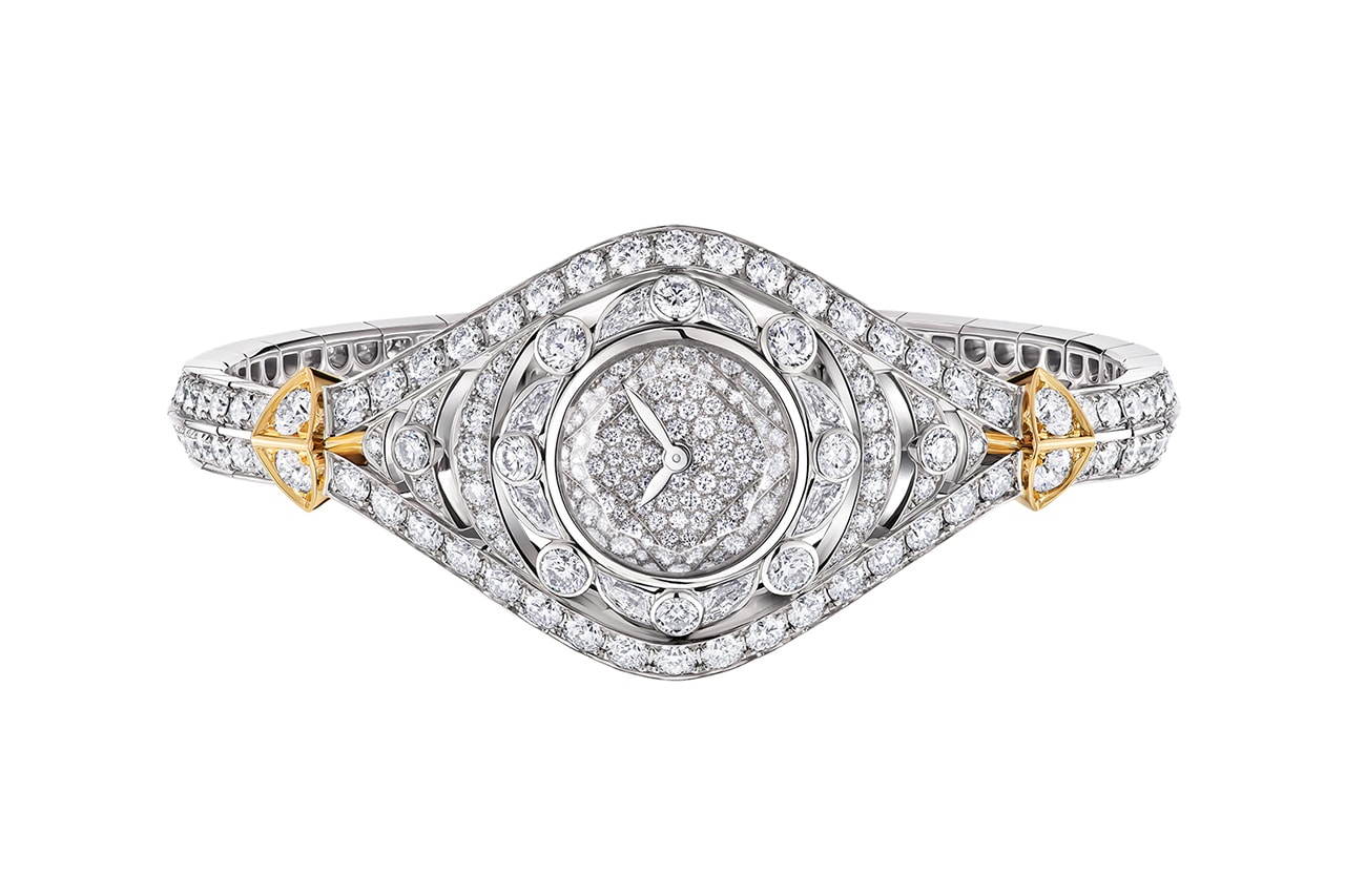 Louis Vuitton High Jewelry Keeper Watch diamonds white gold Info