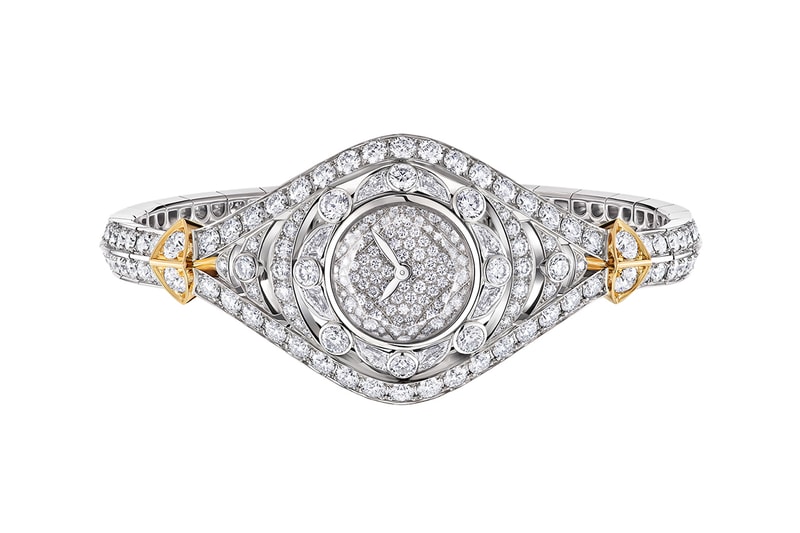 Louis Vuitton High Jewelry Keeper Watch diamonds white gold Info