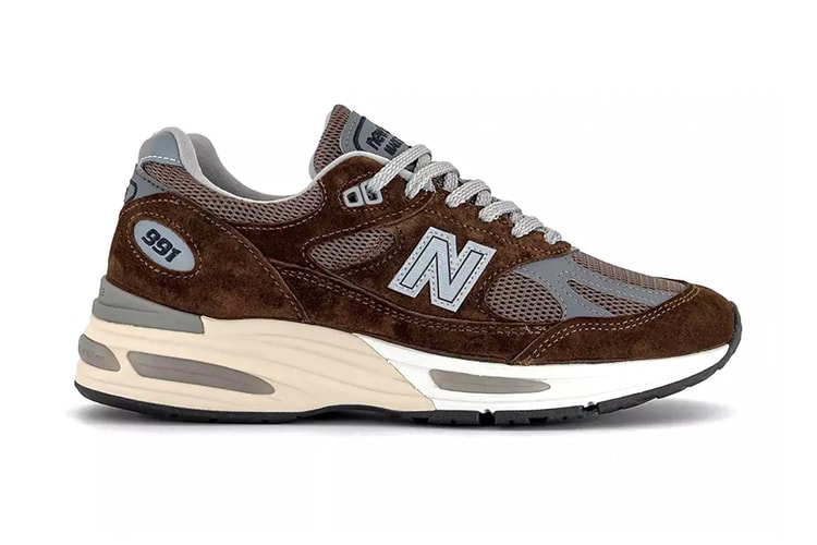 Official Look at the New Balance 991v2 "Brown/Grey"