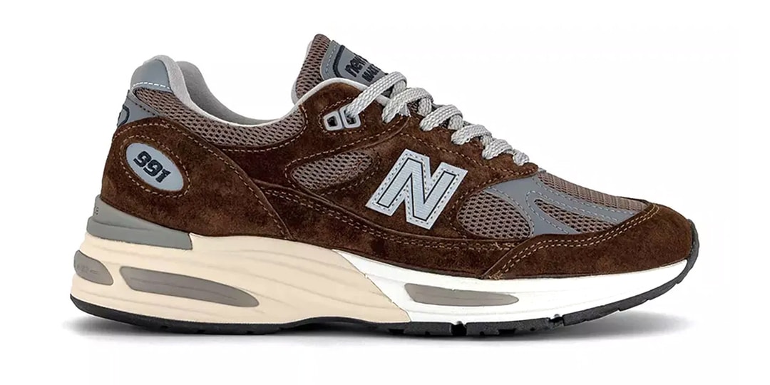 Official Look at the New Balance 991v2 "Brown/Grey"