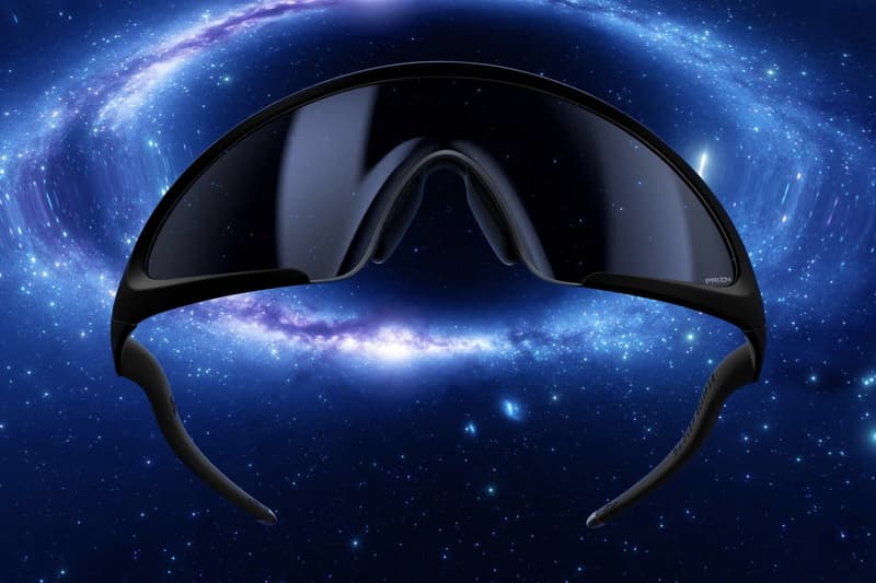 Oakley Celebrates 50 Years with the Ellipse Sunglass literally shaped like the brand's iconic elliptical "O" logo.