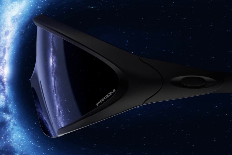 Oakley Celebrates 50 Years with the Ellipse Sunglass literally shaped like the brand's iconic elliptical "O" logo.