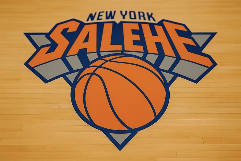 Salehe Bembury Teases Upcoming New York Knicks Collaboration fanatics fest basketball nba orange blue timothee chalamet kat