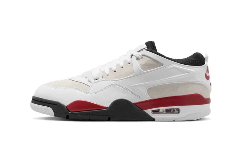 Official Look at Air Jordan 4 RM "White/Gym Red" IB7693-100 White/Gym Red-Photon Dust-Black jordan brand jumpman swoosh