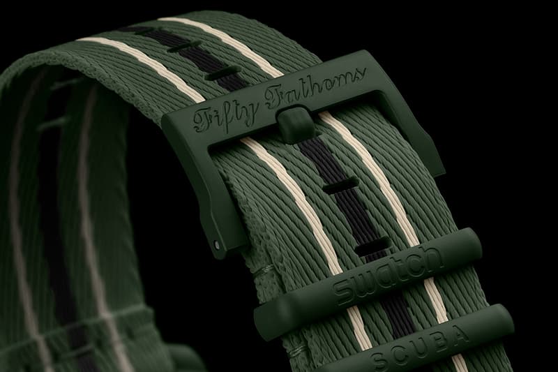 Blancpain x Swatch Bioceramic Scuba Fifty Fathoms GREEN ABYSS Release Info