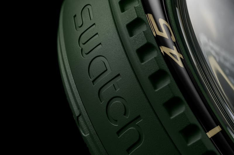 Blancpain x Swatch Bioceramic Scuba Fifty Fathoms GREEN ABYSS Release Info