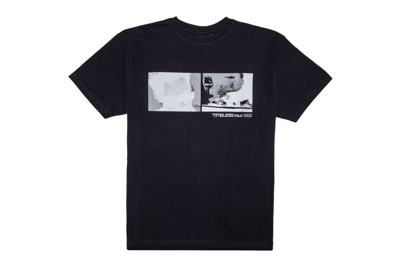 Kaytranada Has Dropped 'Timeless' Tour Merch album 2025 t-shirts graphics black and white dj electronic montreal canadian weeknd