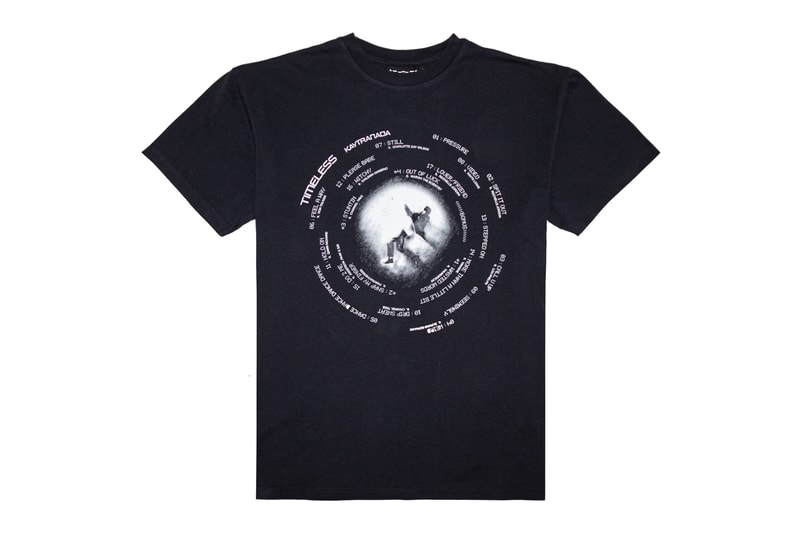 Kaytranada Has Dropped 'Timeless' Tour Merch album 2025 t-shirts graphics black and white dj electronic montreal canadian weeknd