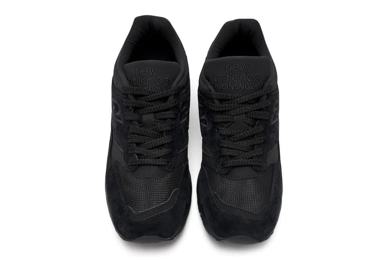 New Balance 1500 Made in UK Drops in "Black" summer fall all-black cat leather suede mesh