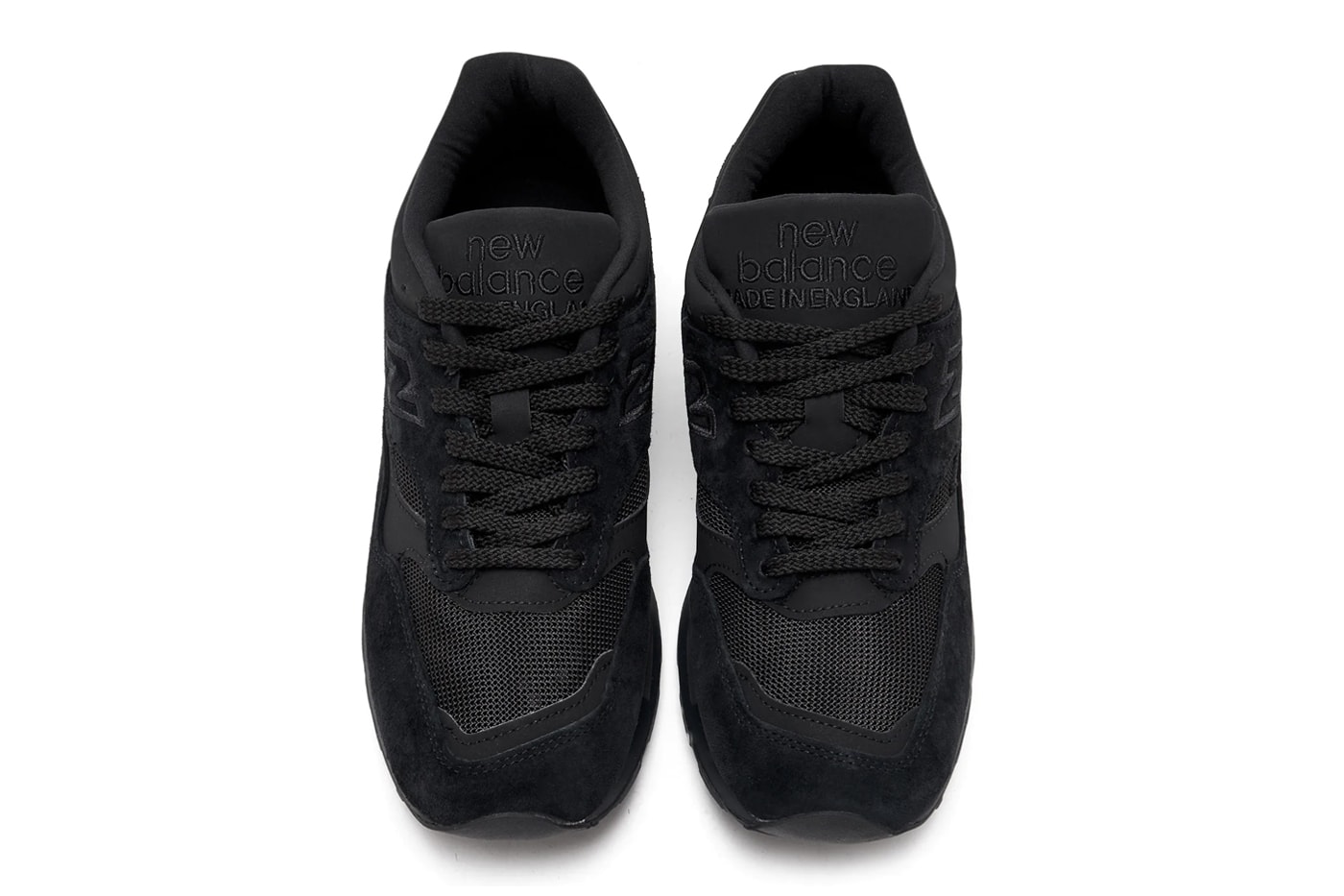 New Balance 1500 Made in UK Drops in "Black" summer fall all-black cat leather suede mesh
