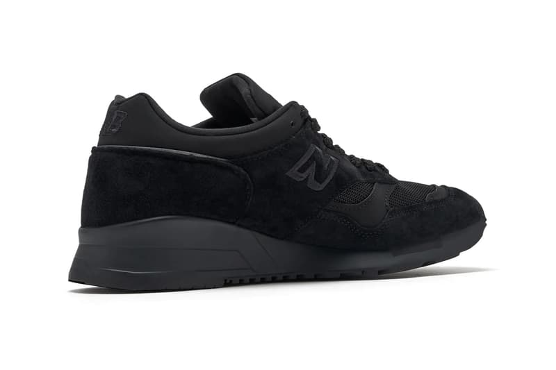 New Balance 1500 Made in UK Drops in "Black" summer fall all-black cat leather suede mesh