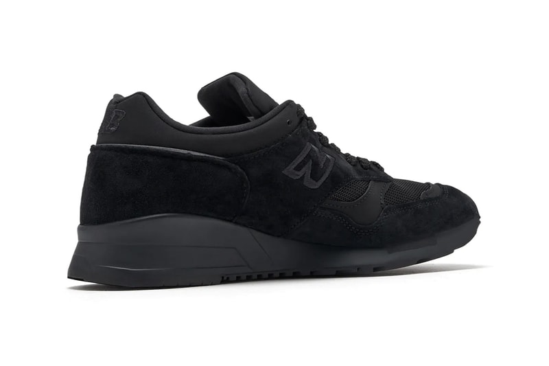 New Balance 1500 Made in UK Drops in "Black" summer fall all-black cat leather suede mesh