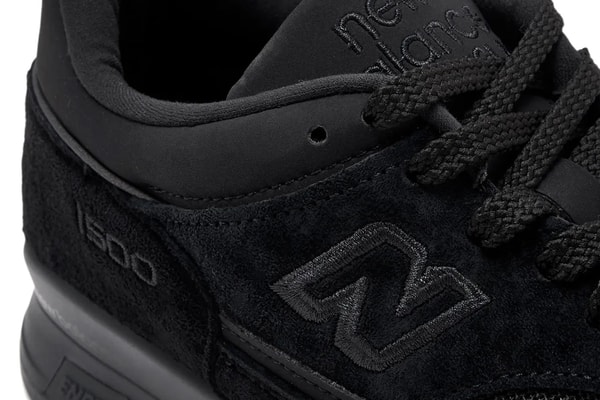 New Balance 1500 Made in UK Drops in "Black" summer fall all-black cat leather suede mesh