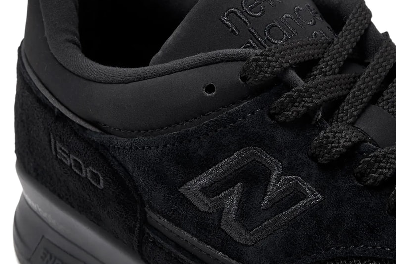 New Balance 1500 Made in UK Drops in "Black" summer fall all-black cat leather suede mesh