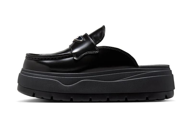 Jordan Brand Drops New Mule Loafer Silhouette in "Black/Metallic Silver"