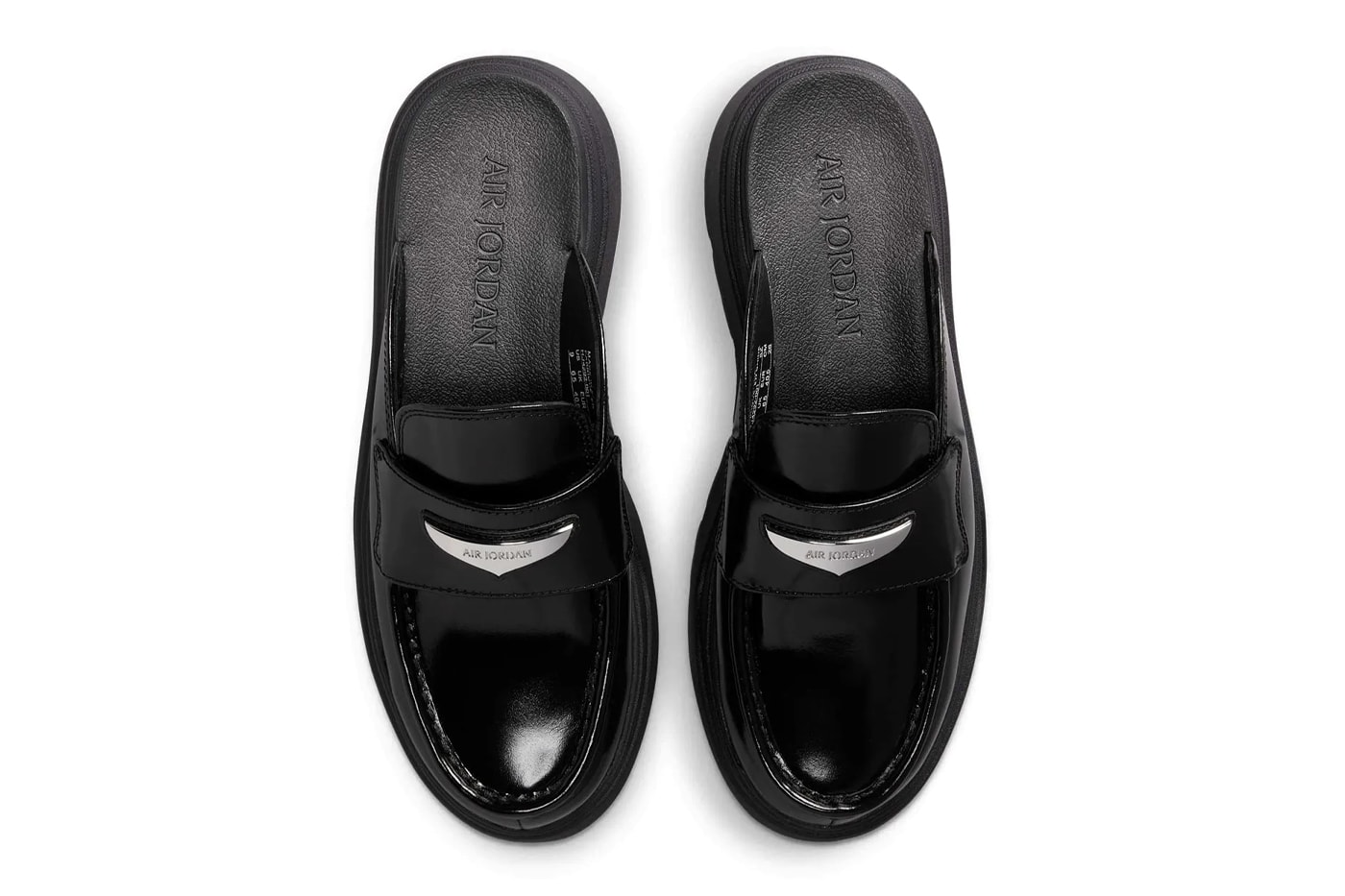 Air Jordan Mule Loafer "Black/Metallic Silver" HJ4292-001 Black/Metallic Silver fall 2025 jordan brand loafer slides 
