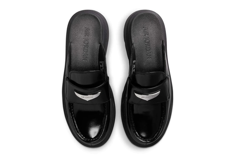 Air Jordan Mule Loafer "Black/Metallic Silver" HJ4292-001 Black/Metallic Silver fall 2025 jordan brand loafer slides 