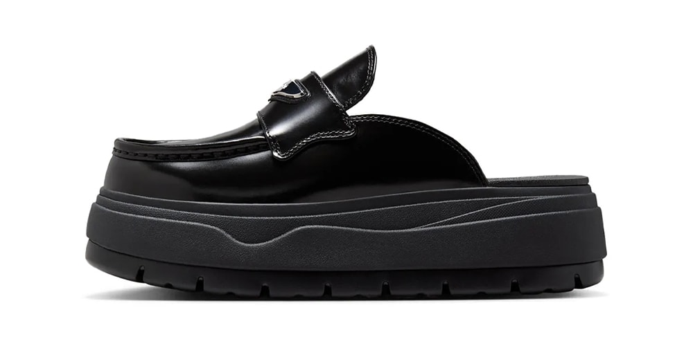 Jordan Brand Drops New Mule Loafer Silhouette in "Black/Metallic Silver"