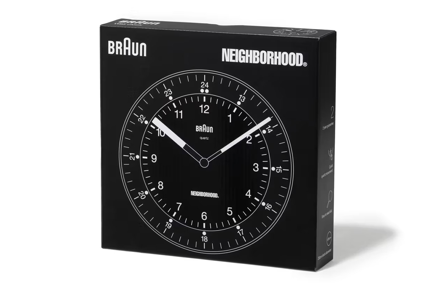 Braun x NEIGHBORHOOD Clocks Release Date Information