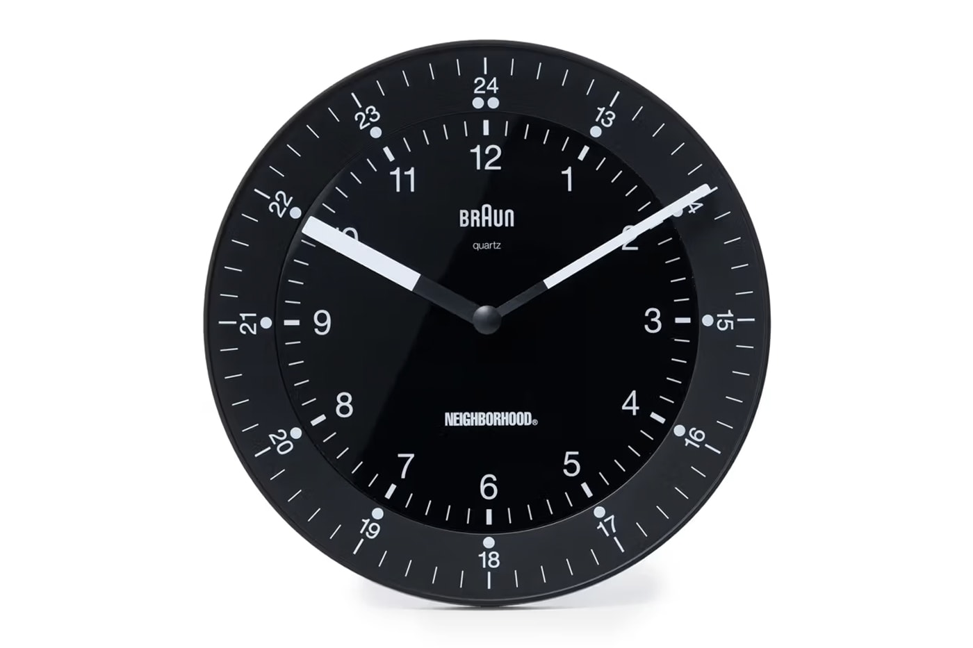 Braun x NEIGHBORHOOD Clocks Release Date Information