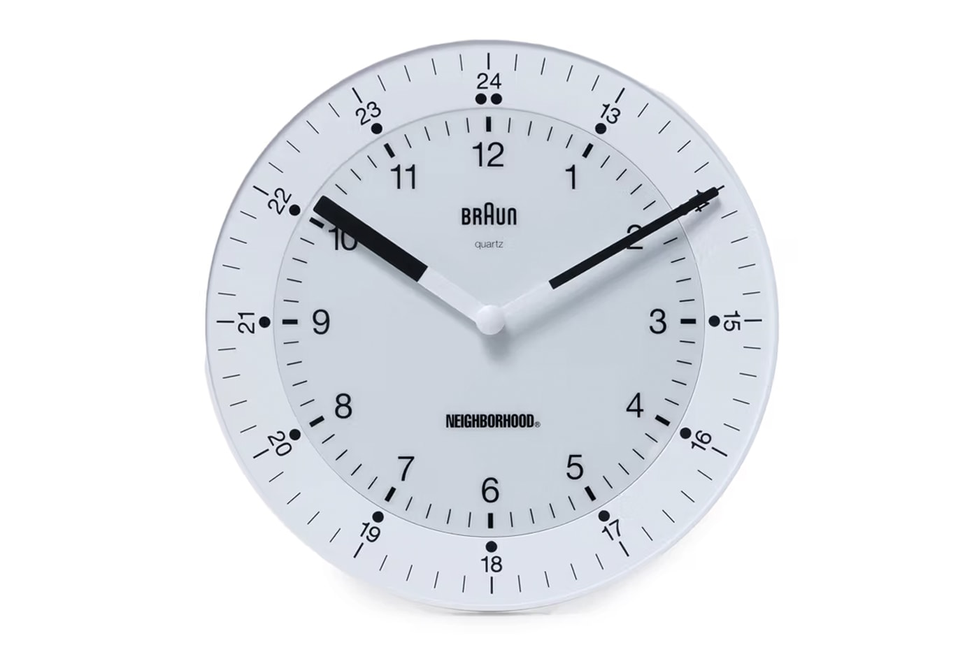 Braun x NEIGHBORHOOD Clocks Release Date Information