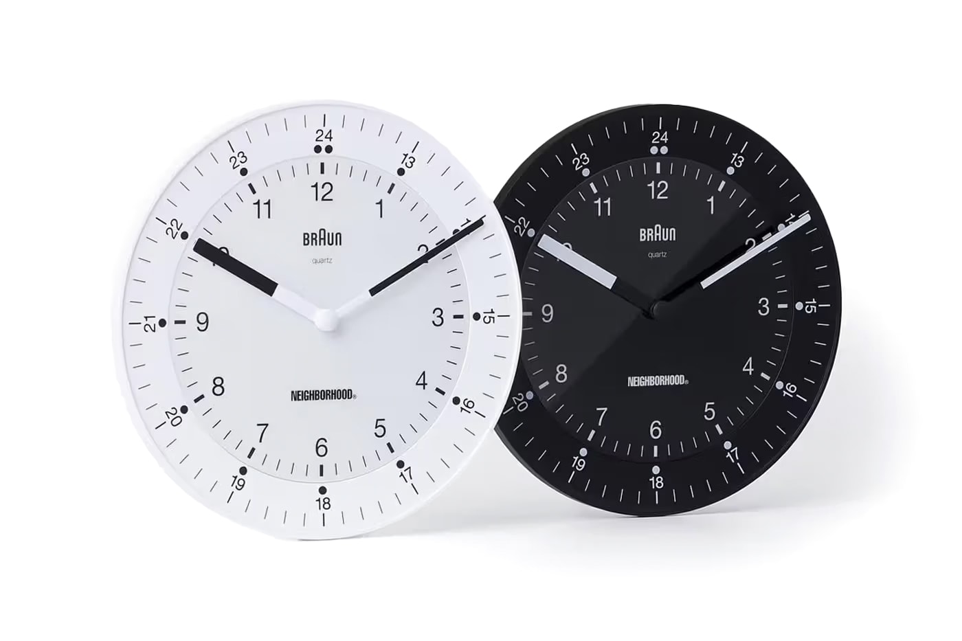 Braun x NEIGHBORHOOD Clocks Release Date Information