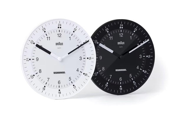 Braun x NEIGHBORHOOD Clocks Release Date Information