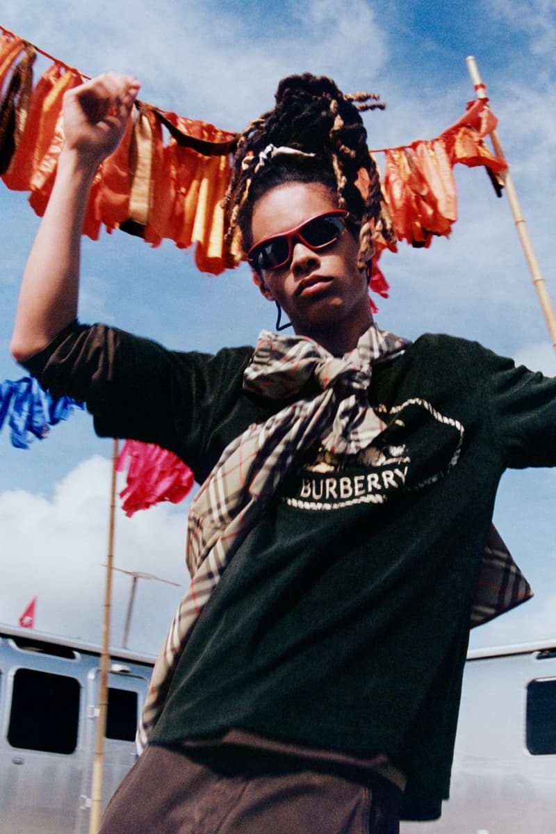 Burberry Festival Campaign SS25 Liam Gallagher Goldie Alexa Chung Cara Delevingne