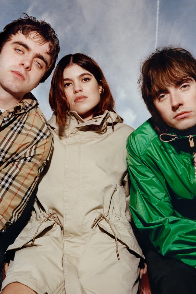 Burberry Festival Campaign SS25 Liam Gallagher Goldie Alexa Chung Cara Delevingne